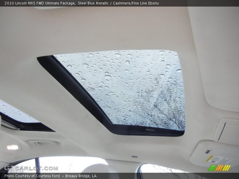 Steel Blue Metallic / Cashmere/Fine Line Ebony 2010 Lincoln MKS FWD Ultimate Package