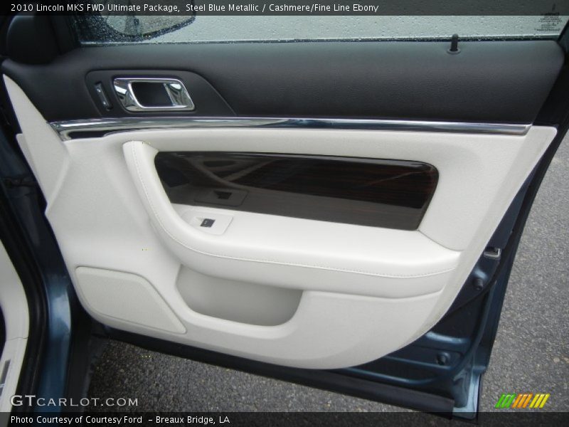 Steel Blue Metallic / Cashmere/Fine Line Ebony 2010 Lincoln MKS FWD Ultimate Package