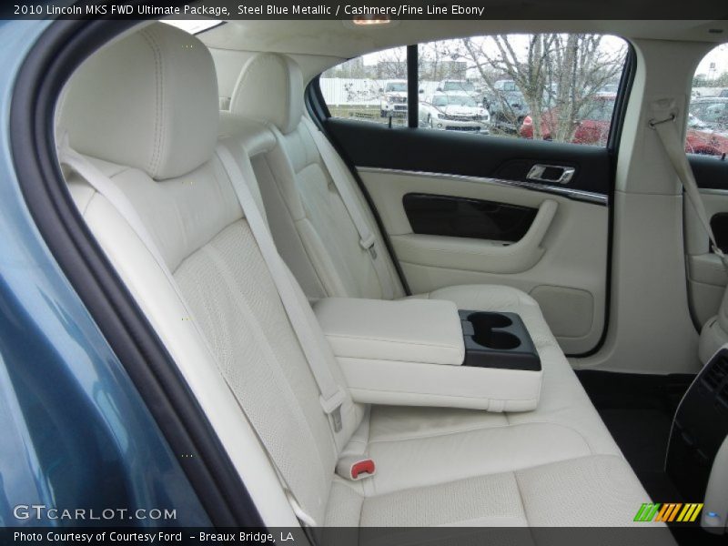 Steel Blue Metallic / Cashmere/Fine Line Ebony 2010 Lincoln MKS FWD Ultimate Package