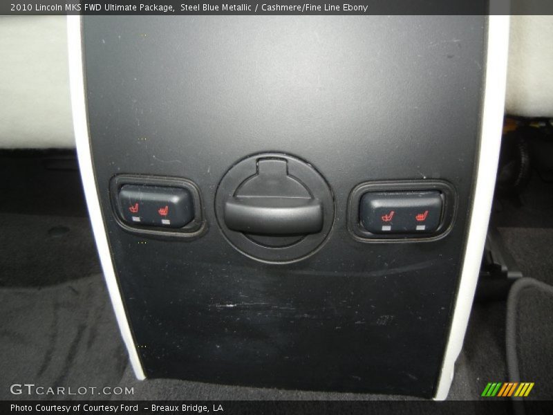 Steel Blue Metallic / Cashmere/Fine Line Ebony 2010 Lincoln MKS FWD Ultimate Package