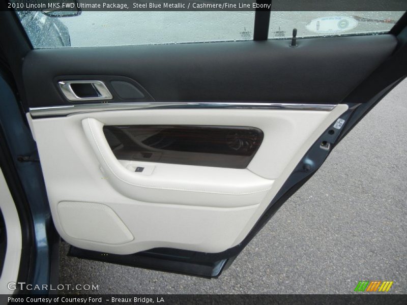 Steel Blue Metallic / Cashmere/Fine Line Ebony 2010 Lincoln MKS FWD Ultimate Package