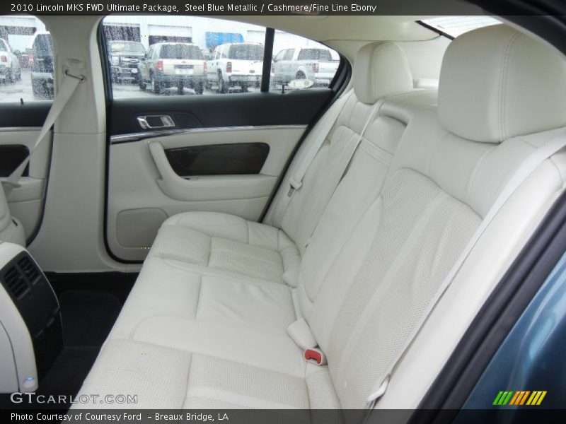 Steel Blue Metallic / Cashmere/Fine Line Ebony 2010 Lincoln MKS FWD Ultimate Package