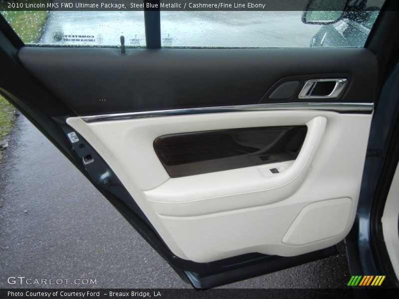 Steel Blue Metallic / Cashmere/Fine Line Ebony 2010 Lincoln MKS FWD Ultimate Package