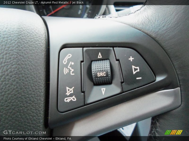 Autumn Red Metallic / Jet Black 2012 Chevrolet Cruze LT