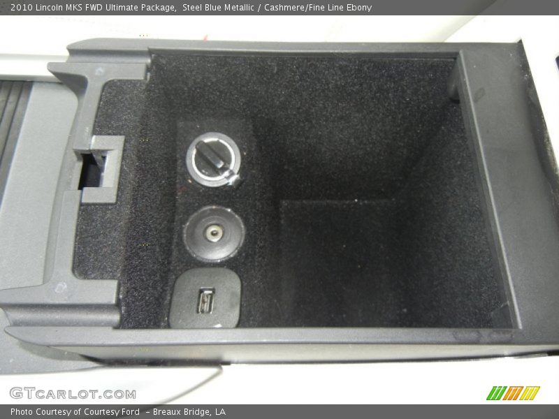 Steel Blue Metallic / Cashmere/Fine Line Ebony 2010 Lincoln MKS FWD Ultimate Package