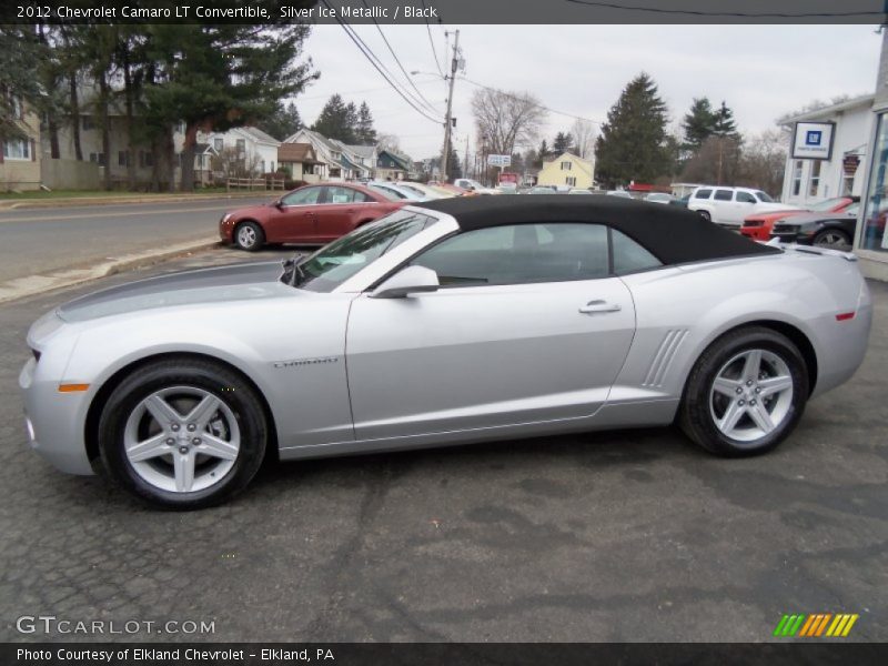  2012 Camaro LT Convertible Silver Ice Metallic