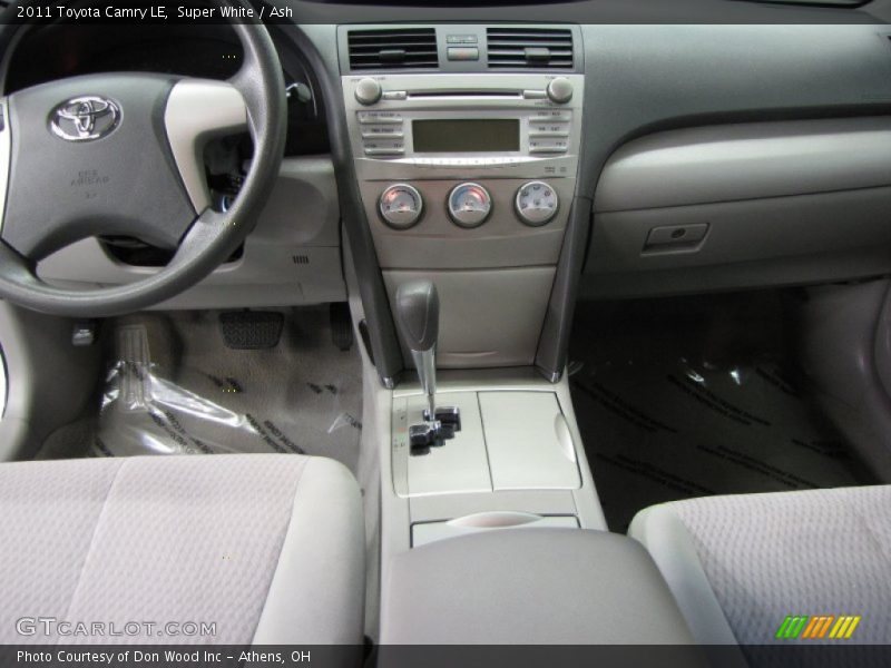 Super White / Ash 2011 Toyota Camry LE