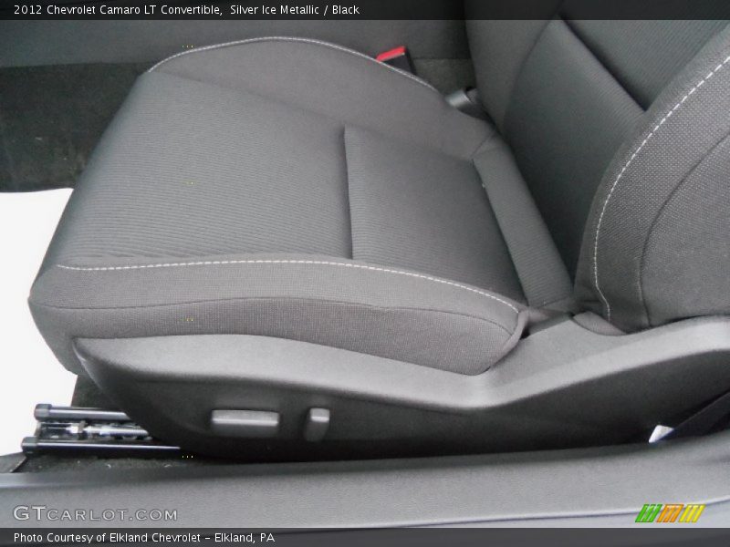 Silver Ice Metallic / Black 2012 Chevrolet Camaro LT Convertible
