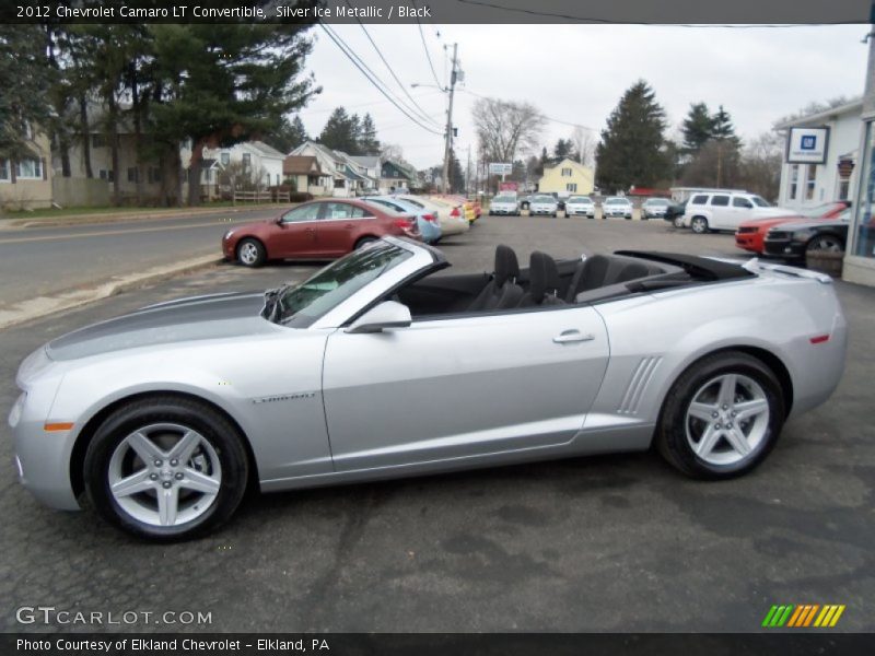  2012 Camaro LT Convertible Silver Ice Metallic