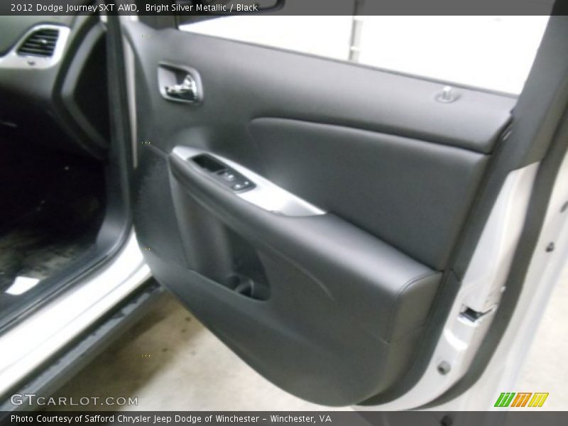 Bright Silver Metallic / Black 2012 Dodge Journey SXT AWD