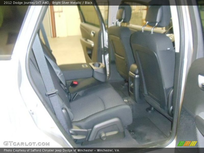 Bright Silver Metallic / Black 2012 Dodge Journey SXT AWD