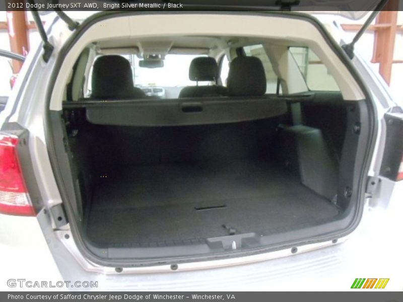 Bright Silver Metallic / Black 2012 Dodge Journey SXT AWD