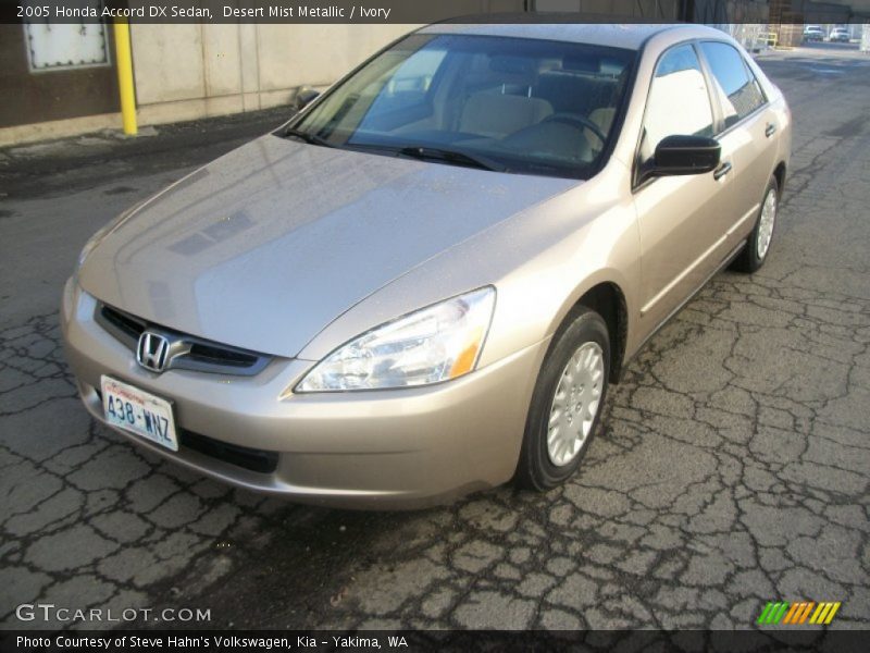 Desert Mist Metallic / Ivory 2005 Honda Accord DX Sedan