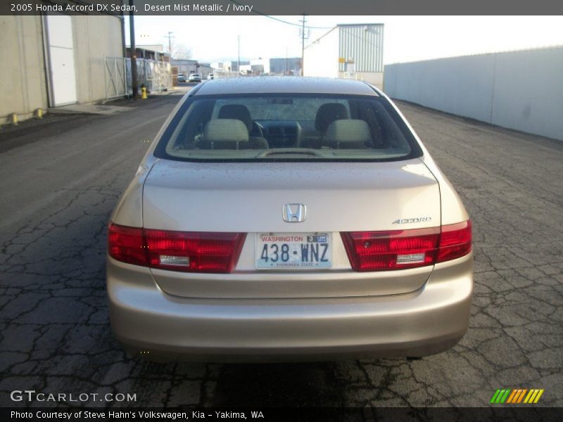 Desert Mist Metallic / Ivory 2005 Honda Accord DX Sedan