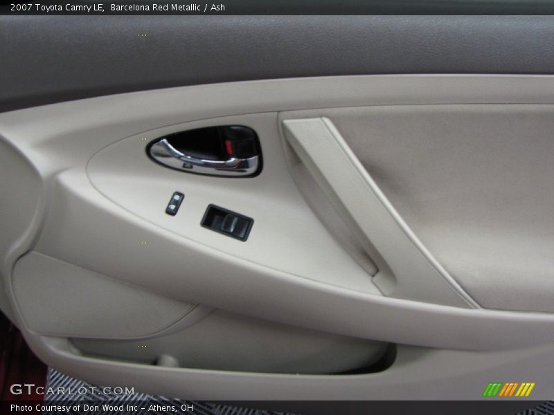 Barcelona Red Metallic / Ash 2007 Toyota Camry LE