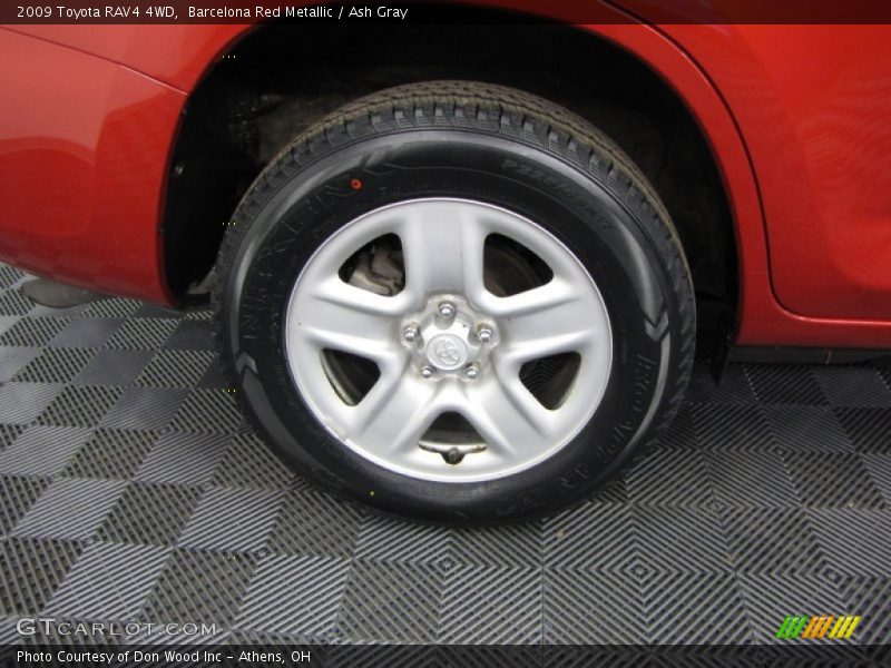 Barcelona Red Metallic / Ash Gray 2009 Toyota RAV4 4WD