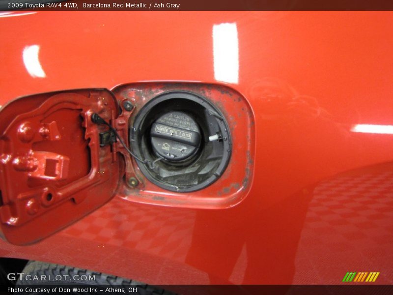 Barcelona Red Metallic / Ash Gray 2009 Toyota RAV4 4WD