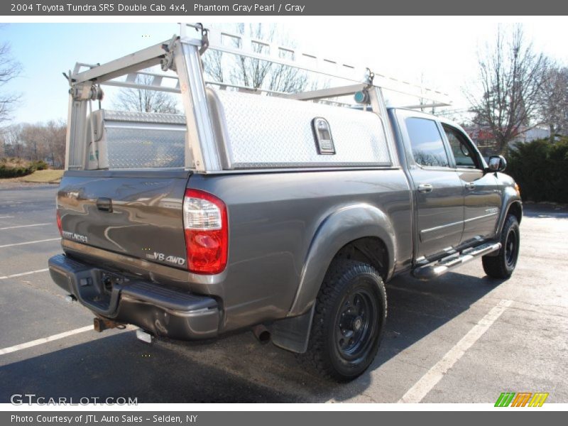 Phantom Gray Pearl / Gray 2004 Toyota Tundra SR5 Double Cab 4x4