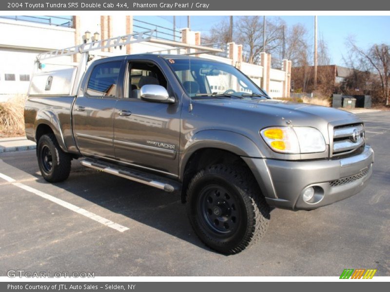 Phantom Gray Pearl / Gray 2004 Toyota Tundra SR5 Double Cab 4x4