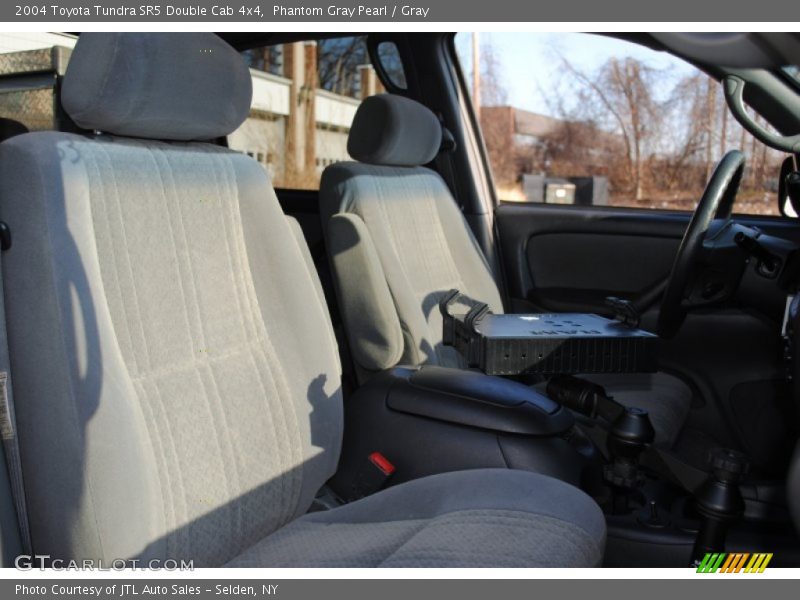 Phantom Gray Pearl / Gray 2004 Toyota Tundra SR5 Double Cab 4x4