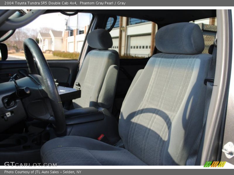 Phantom Gray Pearl / Gray 2004 Toyota Tundra SR5 Double Cab 4x4