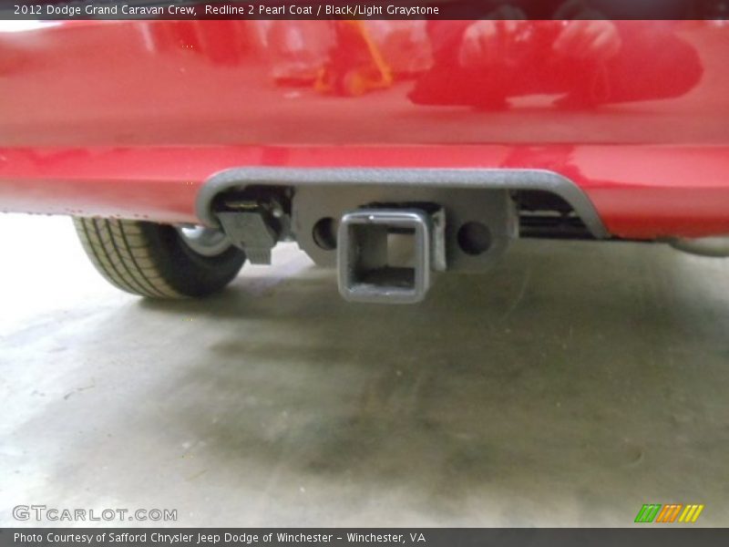 Redline 2 Pearl Coat / Black/Light Graystone 2012 Dodge Grand Caravan Crew