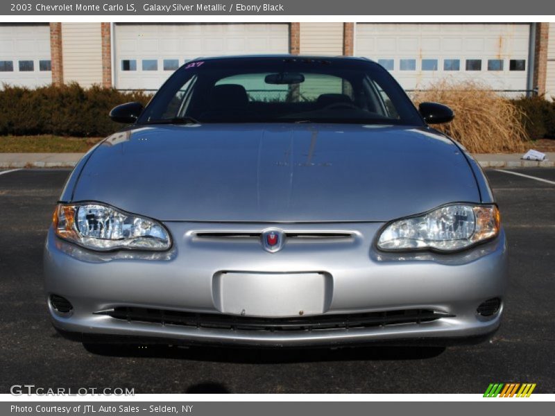 Galaxy Silver Metallic / Ebony Black 2003 Chevrolet Monte Carlo LS