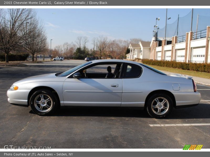 Galaxy Silver Metallic / Ebony Black 2003 Chevrolet Monte Carlo LS