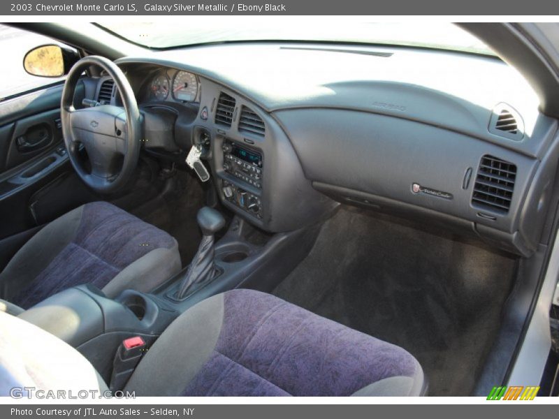 Galaxy Silver Metallic / Ebony Black 2003 Chevrolet Monte Carlo LS