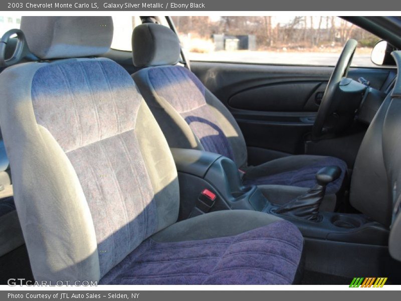 Galaxy Silver Metallic / Ebony Black 2003 Chevrolet Monte Carlo LS
