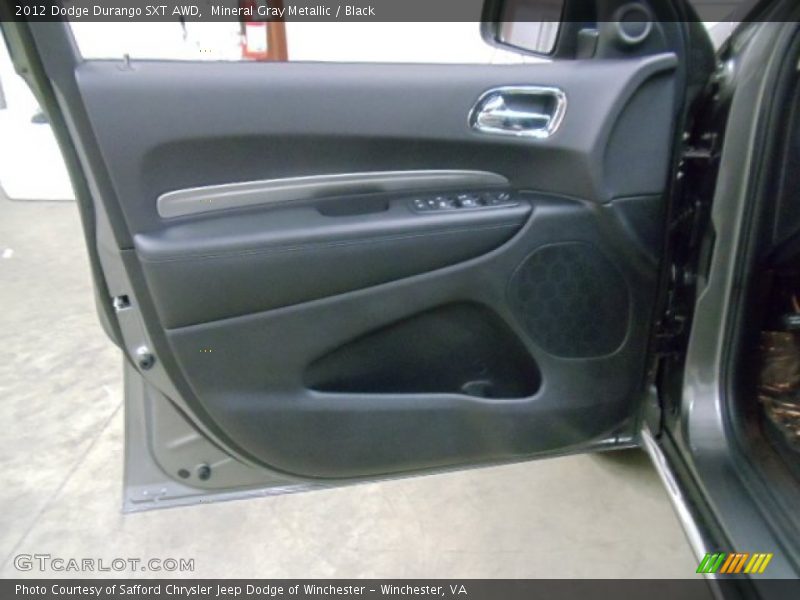 Mineral Gray Metallic / Black 2012 Dodge Durango SXT AWD