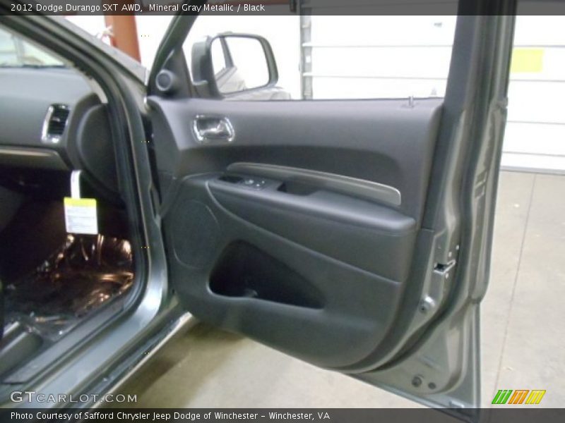 Mineral Gray Metallic / Black 2012 Dodge Durango SXT AWD