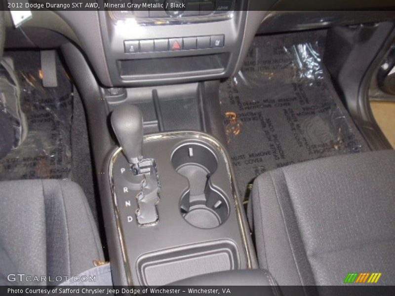 Mineral Gray Metallic / Black 2012 Dodge Durango SXT AWD