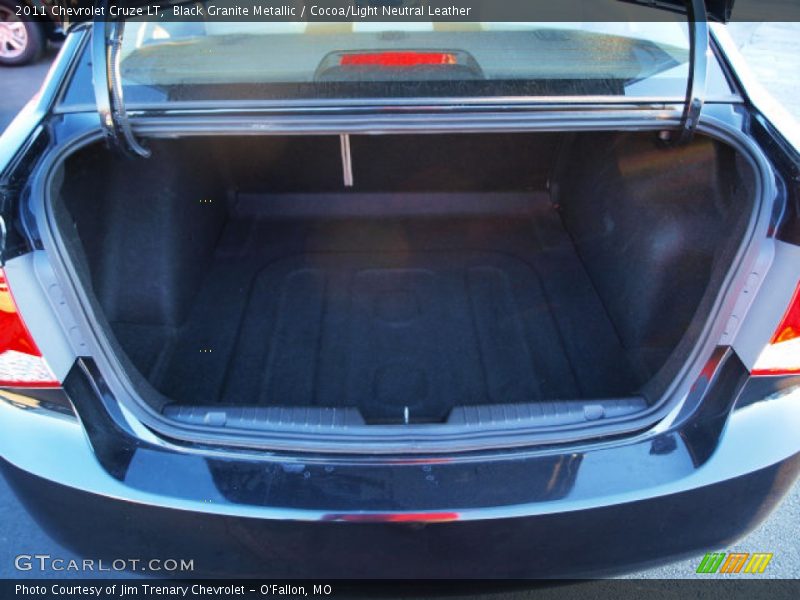 Black Granite Metallic / Cocoa/Light Neutral Leather 2011 Chevrolet Cruze LT