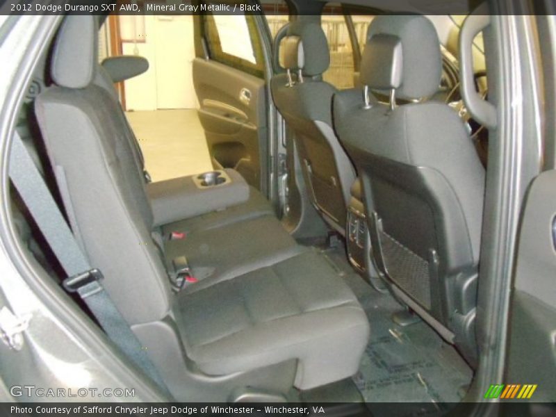 Mineral Gray Metallic / Black 2012 Dodge Durango SXT AWD
