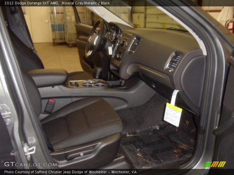 Mineral Gray Metallic / Black 2012 Dodge Durango SXT AWD