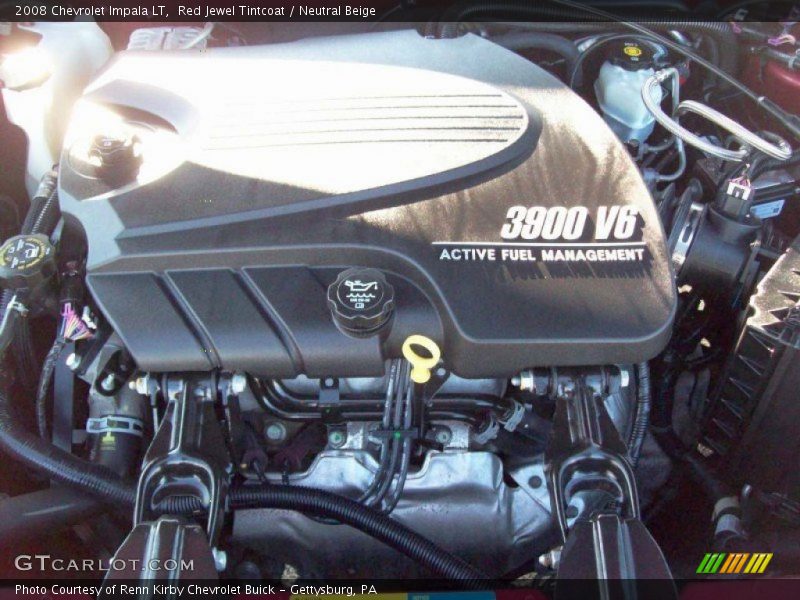 Red Jewel Tintcoat / Neutral Beige 2008 Chevrolet Impala LT