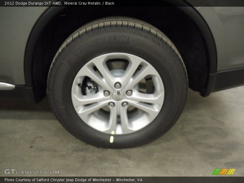  2012 Durango SXT AWD Wheel