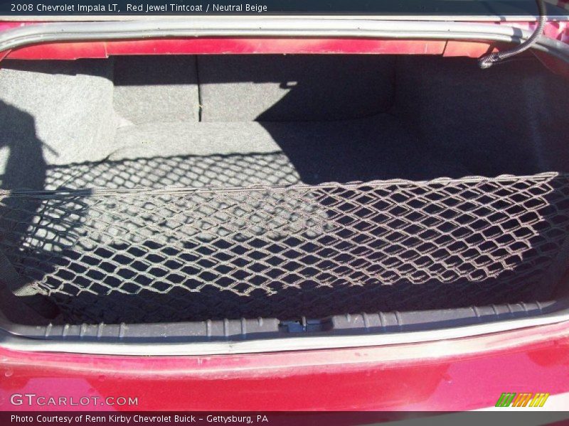 Red Jewel Tintcoat / Neutral Beige 2008 Chevrolet Impala LT