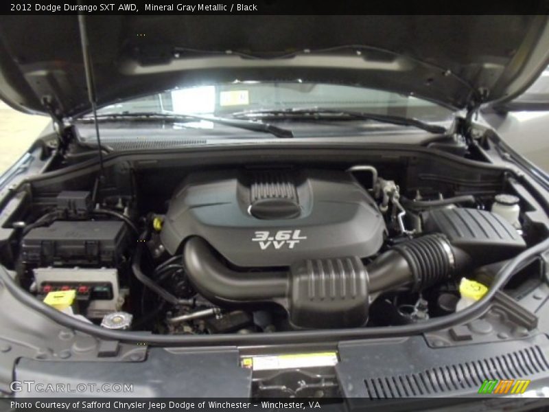  2012 Durango SXT AWD Engine - 3.6 Liter DOHC 24-Valve VVT Pentastar V6
