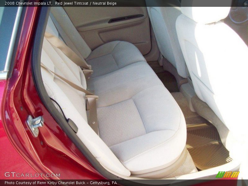 Red Jewel Tintcoat / Neutral Beige 2008 Chevrolet Impala LT