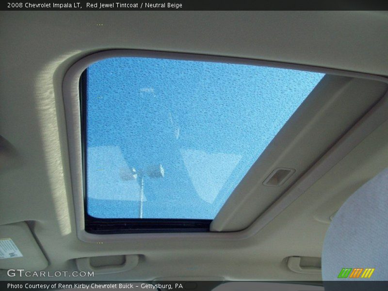 Red Jewel Tintcoat / Neutral Beige 2008 Chevrolet Impala LT