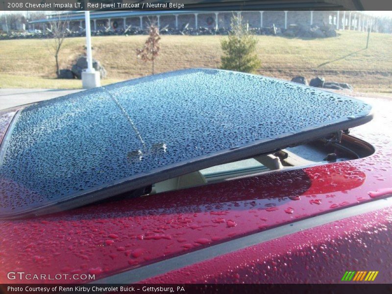 Red Jewel Tintcoat / Neutral Beige 2008 Chevrolet Impala LT