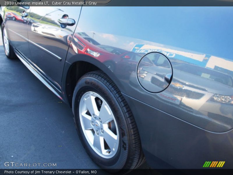 Cyber Gray Metallic / Gray 2010 Chevrolet Impala LT