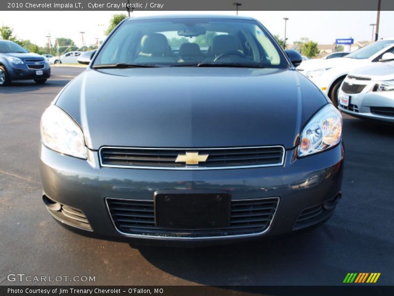 Cyber Gray Metallic / Gray 2010 Chevrolet Impala LT