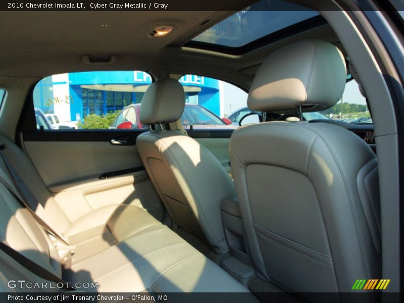 Cyber Gray Metallic / Gray 2010 Chevrolet Impala LT