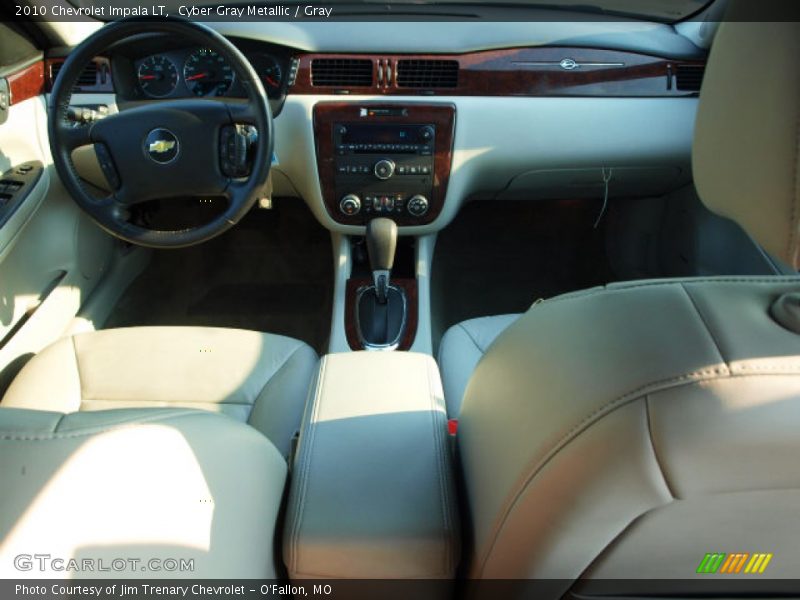 Cyber Gray Metallic / Gray 2010 Chevrolet Impala LT
