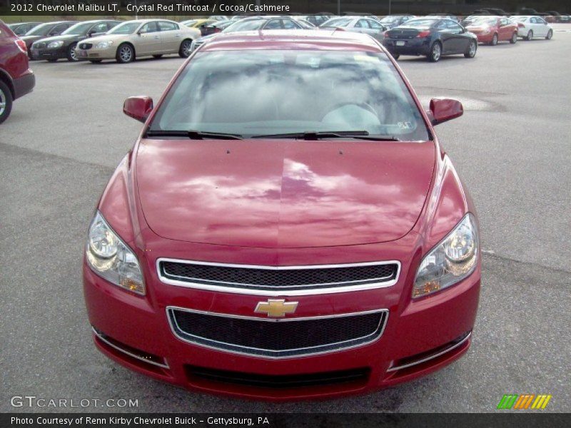 Crystal Red Tintcoat / Cocoa/Cashmere 2012 Chevrolet Malibu LT