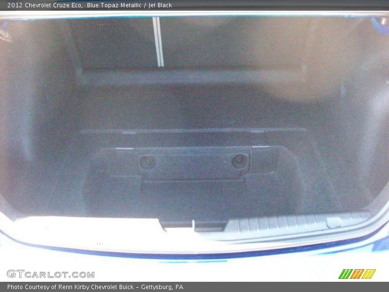 Blue Topaz Metallic / Jet Black 2012 Chevrolet Cruze Eco