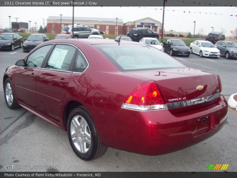 Red Jewel Tintcoat / Gray 2011 Chevrolet Impala LT